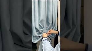 Cómo hacer decoración de cortinas con moños elegantes [upl. by Ydolem]