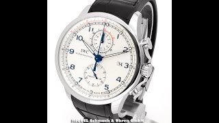 IWC Portugieser Yacht Club Chronograph OCEAN RACER  Limitiert Ref IW390216 7615 [upl. by Riddle]