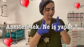 Anestezi teknikeri ne iş yapar  Çalışma alanı  ameliyathane hazırlık 💉 [upl. by Toomay]