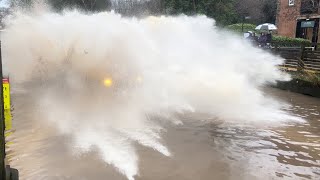 Good old Rufford Ford Best Bits  vehicles vs deep water  flood compilation [upl. by Nesyt]