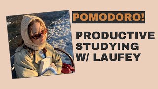 ROMANTICIZE STUDYING WITH LAUFEY  Pomodoro playlist for PRODUCTIVE study sessions  study playlist [upl. by Georgia]