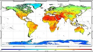 Land surface temperature LST Monitoring using Landsat imagery using Google Earth Engine  LST map [upl. by Eirbua807]