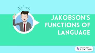 Linguistic 101 Jakobsons functions of language [upl. by Neona]