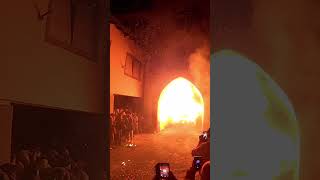 outstanding fire parade in Switzerland  Fasnacht Liestal 2023 [upl. by Neomah]