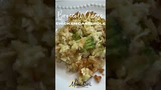 Deliciously simple Broccoli Cheese Chicken Casserole Easy chicken casserole dinner [upl. by Nahtonoj]