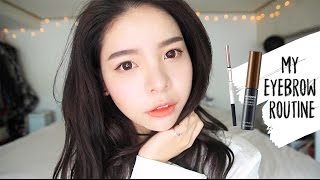 My Updated Brow Routine Korean Straight Eyebrow Tutorial EngampBahasa Subs  Erna Limdaugh [upl. by Ecirtra]