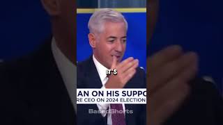 Bill Ackman on his decision to endorse Trump shorts [upl. by Thetes]