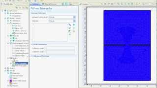 09 Setting up RFPhysics  COMSOL 42 Tutorial [upl. by Ihdin]