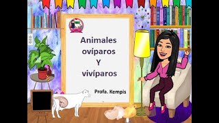 Animales ovíparos y vivíparos [upl. by Ettezus]