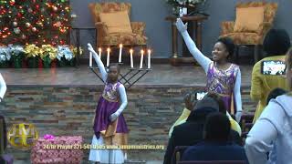 quotHosannaquot Kirk Franklin Dance Cover Little Ladies of Praise  JMGC 171229f [upl. by Mattland]