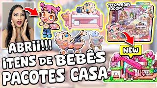 🏡👶 ITENS PARA BEBÊS PACOTES DE DECORAÇÃO DA CASA DE DECORAR DO PAZU AVATAR WORLD  NOVA ATUALIZAÇÃO [upl. by Lepp]