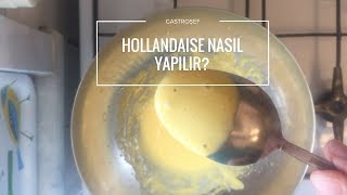 Hollandaise Hollandez Sos  Sauce Hollandaise  Yemek Tarifleri [upl. by Lleruj]