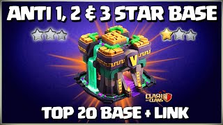 After Update 20 New Base Best Th14 War Base With Link 2024  Th14 War Base  Th14 New Base CWL coc [upl. by Atima]