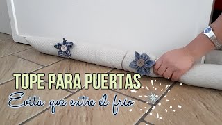 TOPE DE PUERTA PARA EL FRIO  Yuyis Creations [upl. by Mariellen671]