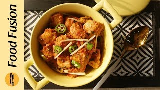 BBQ Chicken karahi Recipe By Food Fusion [upl. by Ahsikan692]