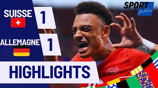 Suisse vs Allemagne Euro 2024 INSANE Match Highlights [upl. by Akcemat]