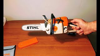 Toy Chainsaw Stihl for kids [upl. by Norrab]