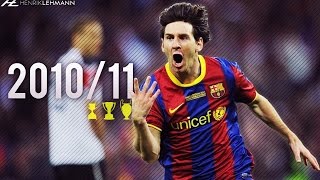 Lionel Messi ● 201011 ● Goals Skills amp Assists [upl. by Nonah]