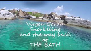 The Baths Virging Gorda Snorkeling BVI  Vlog 4 [upl. by Barhos]