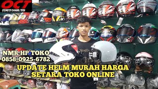 HARGA HELM MURAH FULL FACE HALF FACE TERBARU CIKARANG  HARGA HELM FULL FACE HALF FACE MURAH TERBARU [upl. by Delahk]