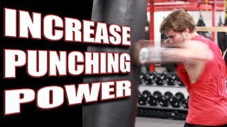 3 Exercises to Increase Your Punching Power [upl. by Jorrie]