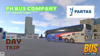 Partas SKIN  DAY TRIP 🚦 Pasay  Tuguegarao  PH Bus Company SKIN  Gameplay  Cloudy☁️  BUS SKINS [upl. by Smitty]