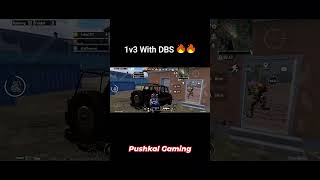 1v3 With DBS 🔥 bgmi pubg scrims clutches gameplay pubg scrimsclutch pubggameplay [upl. by Kile]