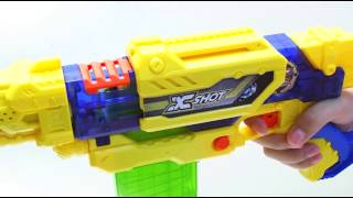 XShot Clip Blasters from ZURU [upl. by Inalaehak]