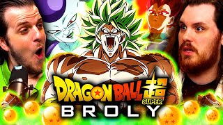 First Time Reaction to Dragon Ball Super Broly [upl. by Oniotna]