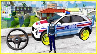 4X4 Jeep Polis arabası oyunu 4K 13  Police Sim 2022 Game  Android Gameplay 4K [upl. by Tessy]