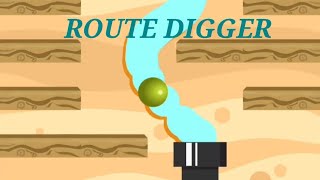 ROUTE DIGGER game games gaming mobilegame simplegames puzzlegame colorful colorfulgames [upl. by Shaeffer]