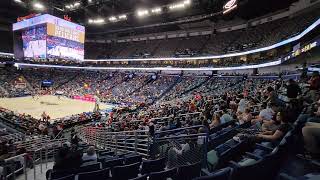 Epic Night at the New Orleans Pelicans Game Panoramic Stadium Views amp Game Highlights [upl. by Kushner]