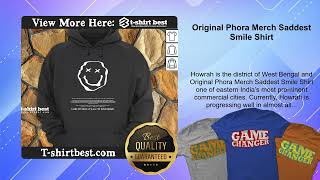 Original Phora Merch Saddest Smile Shirt [upl. by Lladnor]