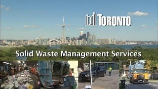 Planning for tomorrow Torontos long term waste resource management strategy [upl. by Ireland]