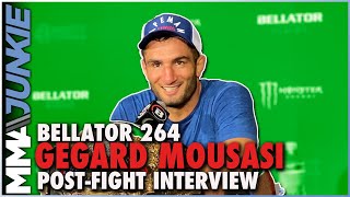 Gegard Mousasi cant say Austin Vanderfords name but thinks hell be a tough test  Bellator 264 [upl. by Aggi]