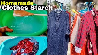 How To Make Starch For Clothes At HomeHow To Starch Clothes At Home Homemade Laundry Starch [upl. by Anek322]