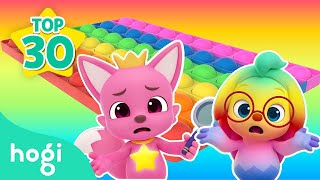 BEST30 Colors Pop It  Have You Seen My Star  More｜Best Nursery Rhymes for Kids  Hogi Pinkfong [upl. by Oiromed196]