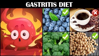 Gastritis Diet  Best amp Worst Foods For Gastritis [upl. by Emad]