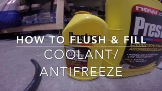 Tutorial Properly Flush Radiator Coolant [upl. by Yrreiht427]