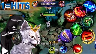 One hits Build Kimmy on Mpl  mlbb [upl. by Noscire]