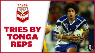 NRL Tries by Tongan Reps  NRL Throwback  Mason Haumono Lolohea amp More [upl. by Briano]