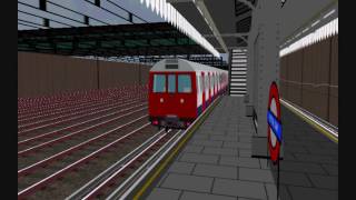 OpenBve Hammersmith amp City Line C77 Departing Royal Oak [upl. by Aiset]