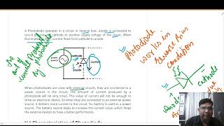 Connecting the Photodiode in external circuit 14 [upl. by Yrrehc]