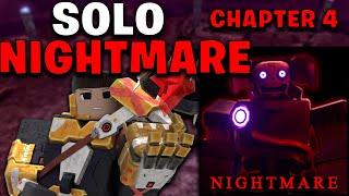 Solo Chapter 4 Nightmare  Tower Defense X [upl. by Shirleen313]