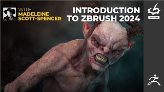 Introduction to ZBrush 2024 with Madeleine ScottSpencer [upl. by Ygiaf]