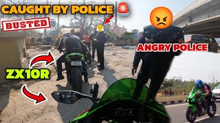 GROUP RIDE GONE WRONG  BIKE SEIZED  NO MORE VLOGS prorider1000 [upl. by Yenmor]