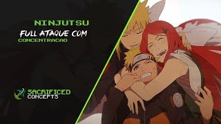 Naruto Game Dicas Ninjutsu Full Ataque com concentração [upl. by Cozmo633]