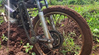 I BUILDING 2X2 MOTORBIKE HOMEMADE 2X2 MOTORCYCLE FWD [upl. by Croteau]