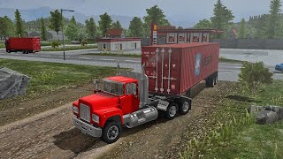 Container Delivery  Rosenheim To Ebersberg  Universal Truck Simulator Gameplay  MobGameplay [upl. by Borroff]