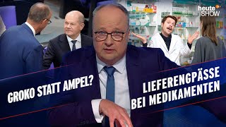 Deutschland im Herbst 2023 GrokoRevival und Medikamentenmangel  heuteshow vom 20102023 [upl. by Reivaj]